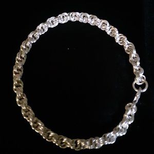 925 sterling silver rope chain bracelet handmade •black friday•CHRISTMAS